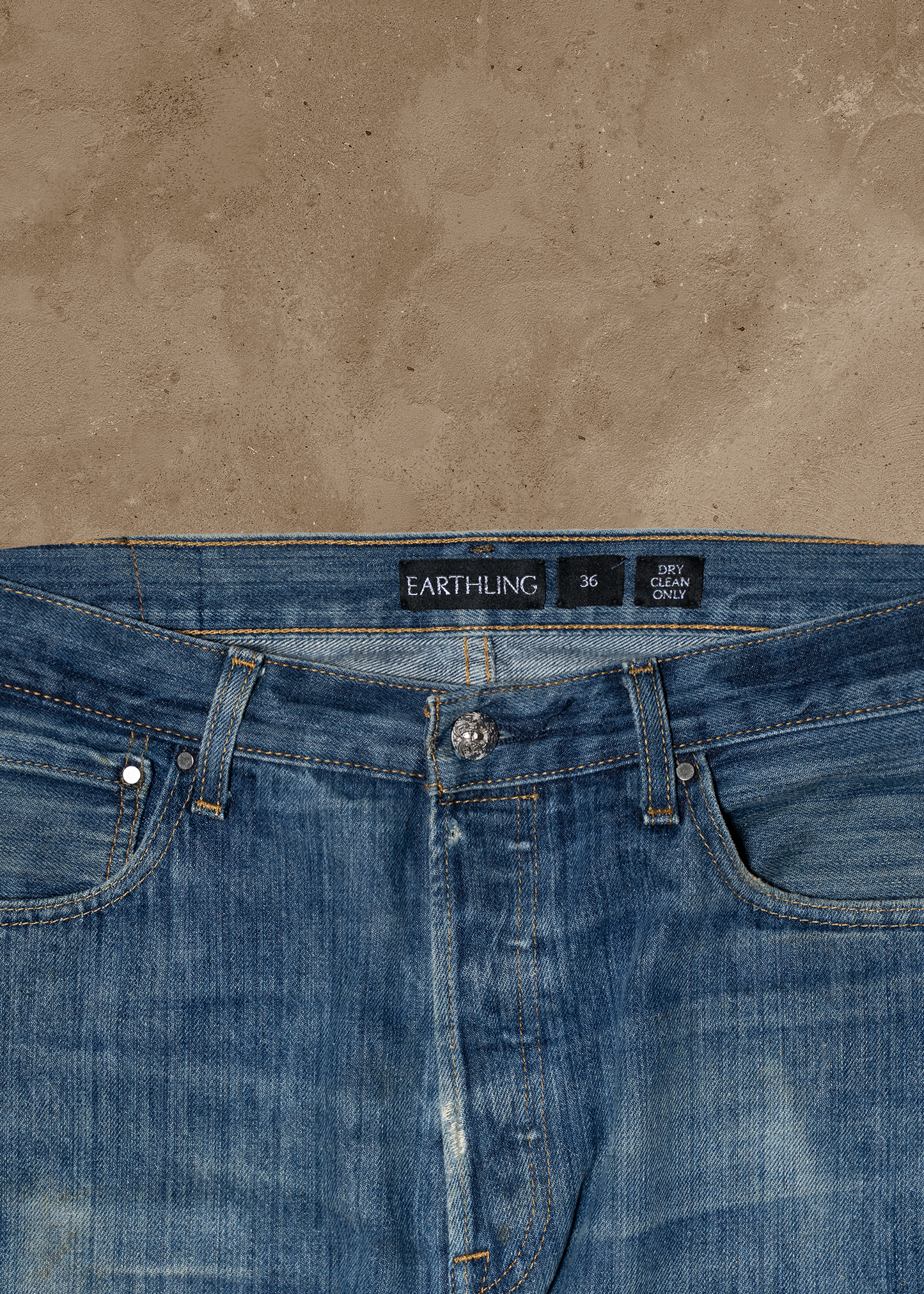 Mini Split Denim Pant 36