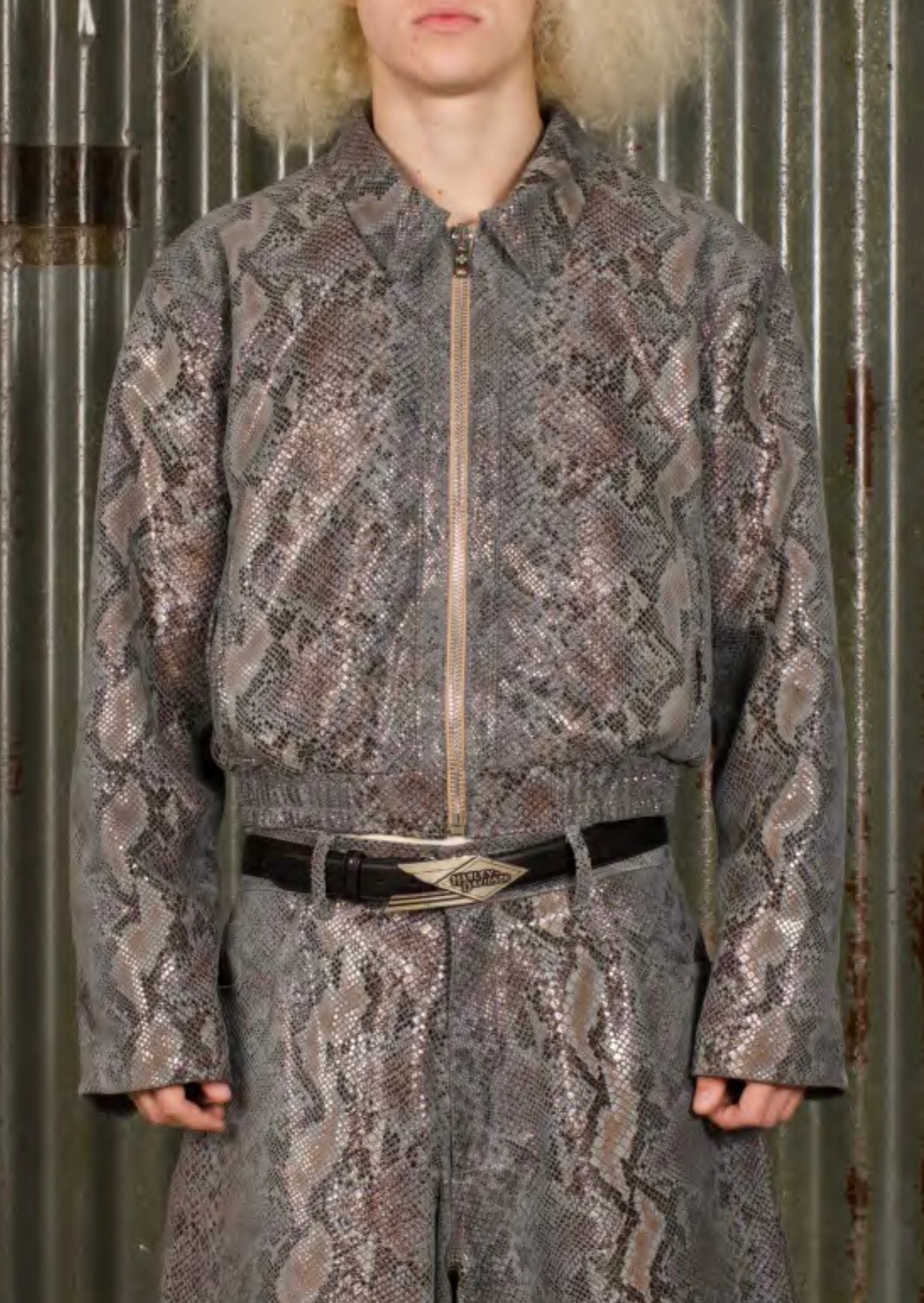 YEAR OF THE SNAKE LEATHER JACKET