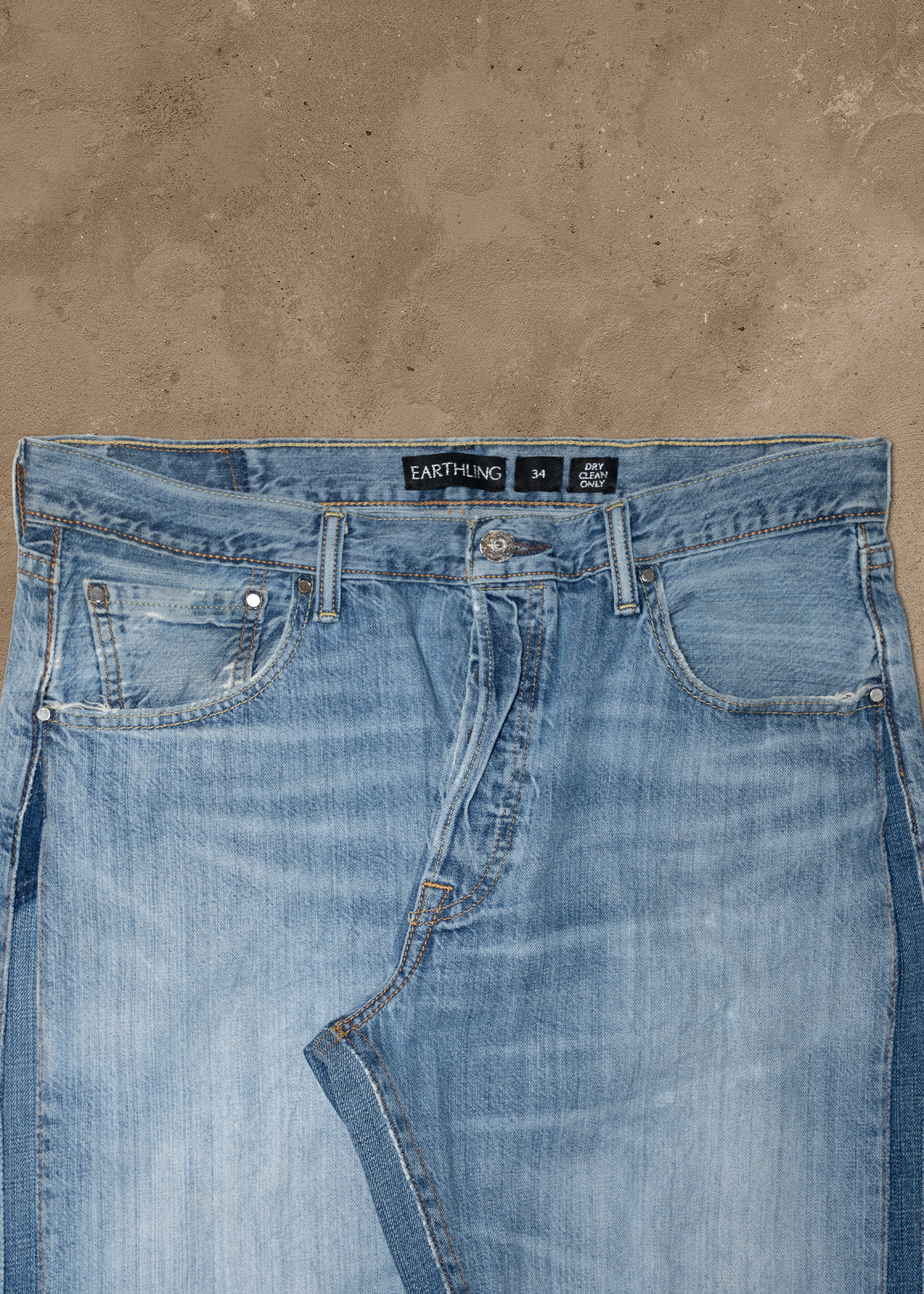 Mini Split Denim 34
