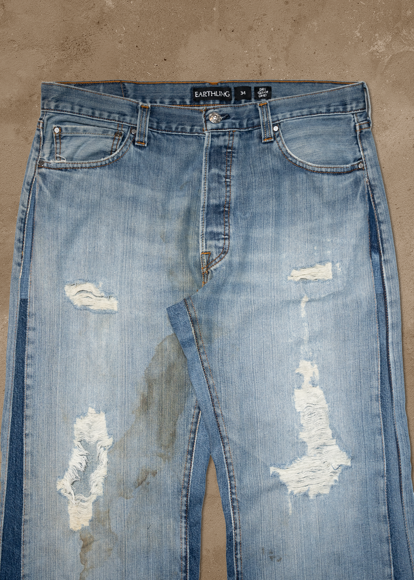 Mini Split Denim 34