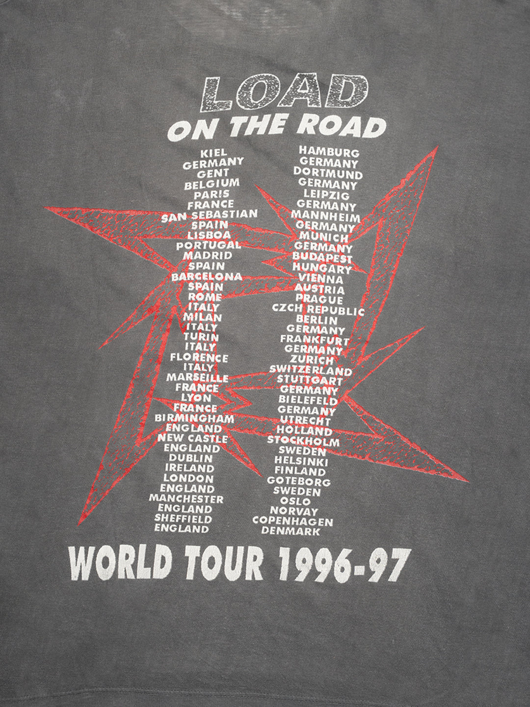 METALLICA 96-97 close up 2