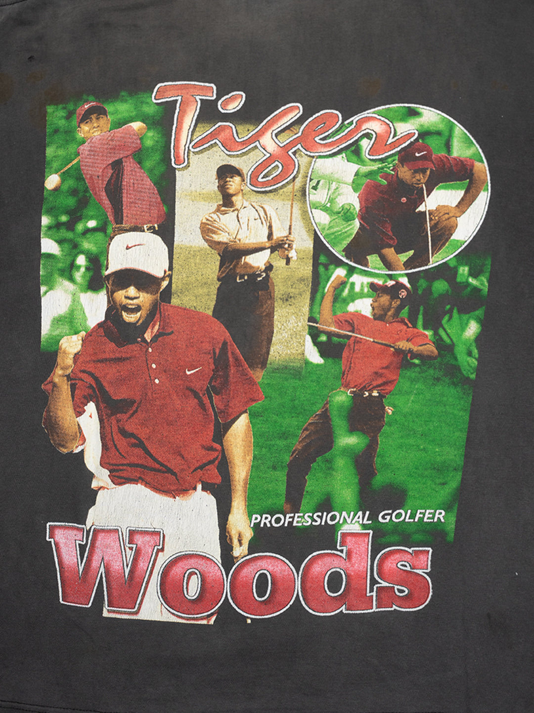 TIGER WOODS close up 2