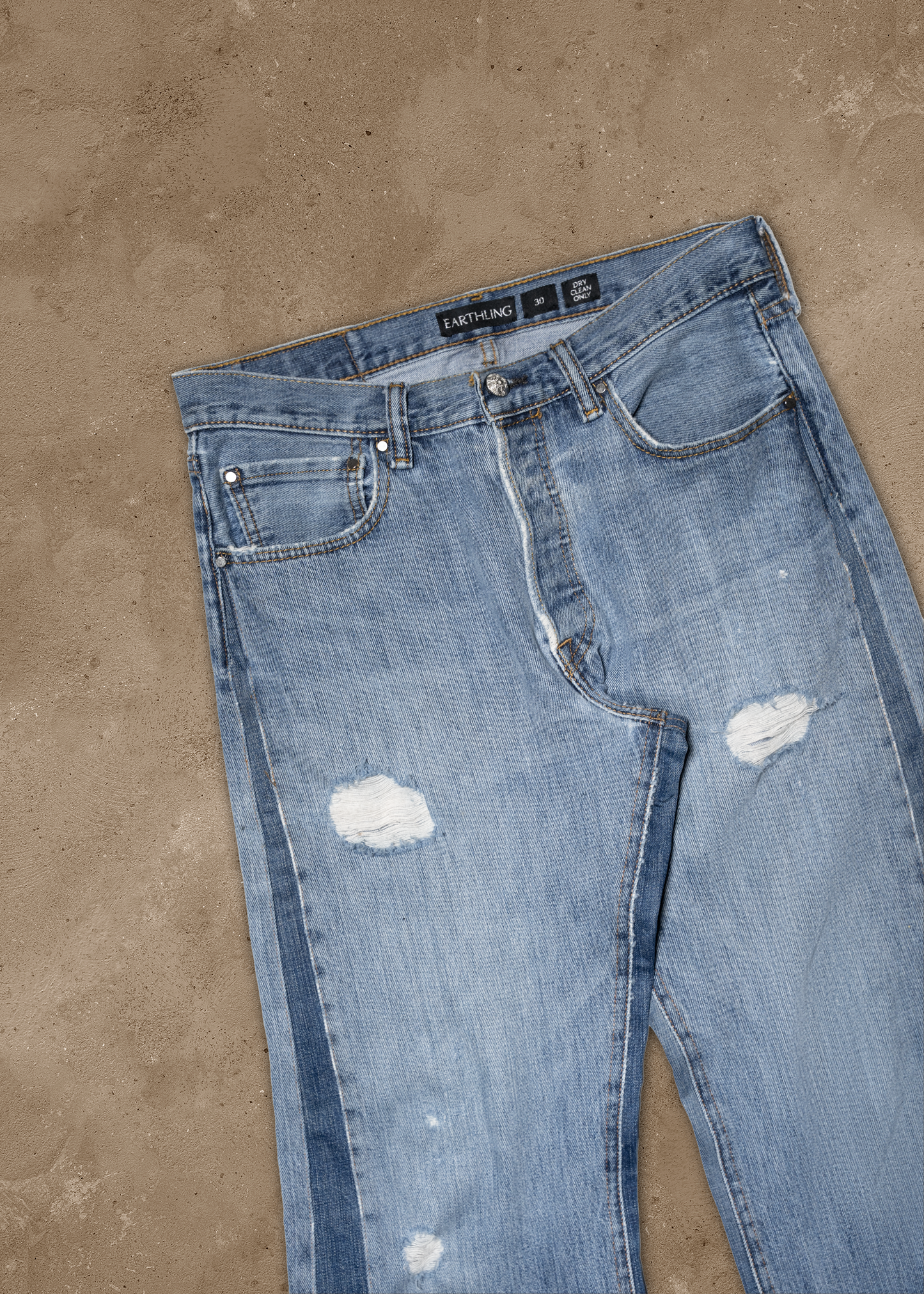Mini Split Denim Pant 30