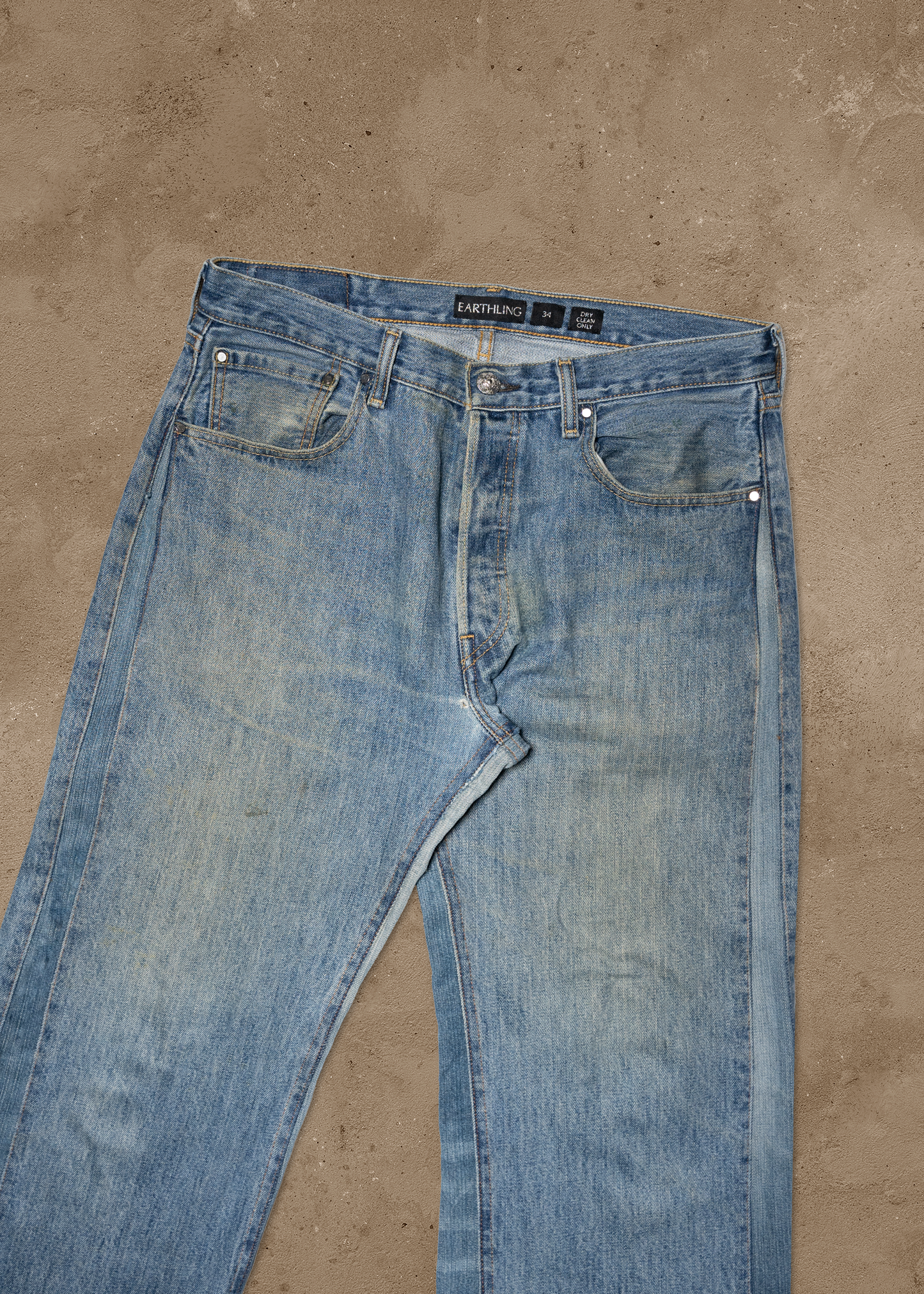 Mini Split Denim Pant 34