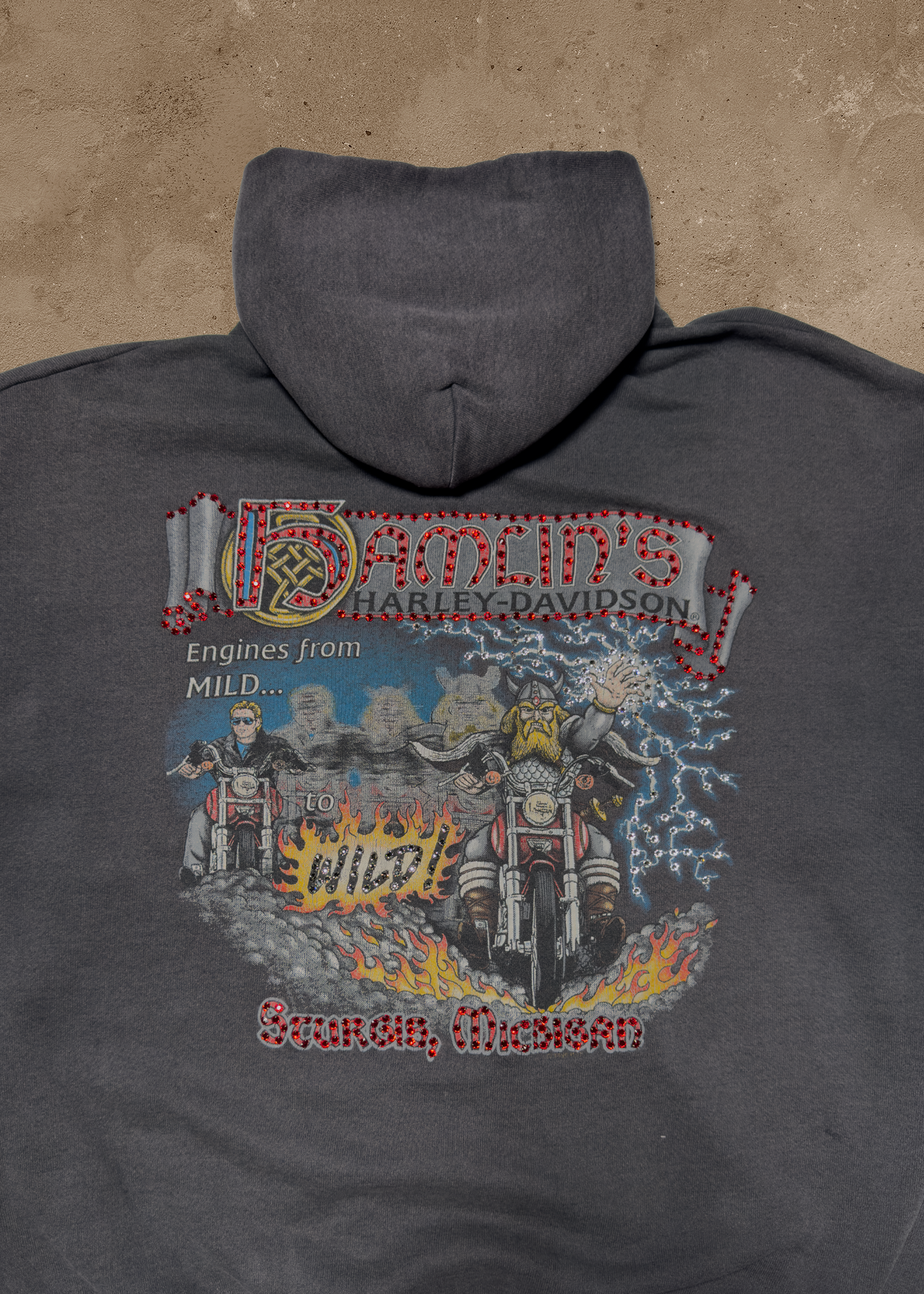 SWAROSVKI HARLEY ZIP