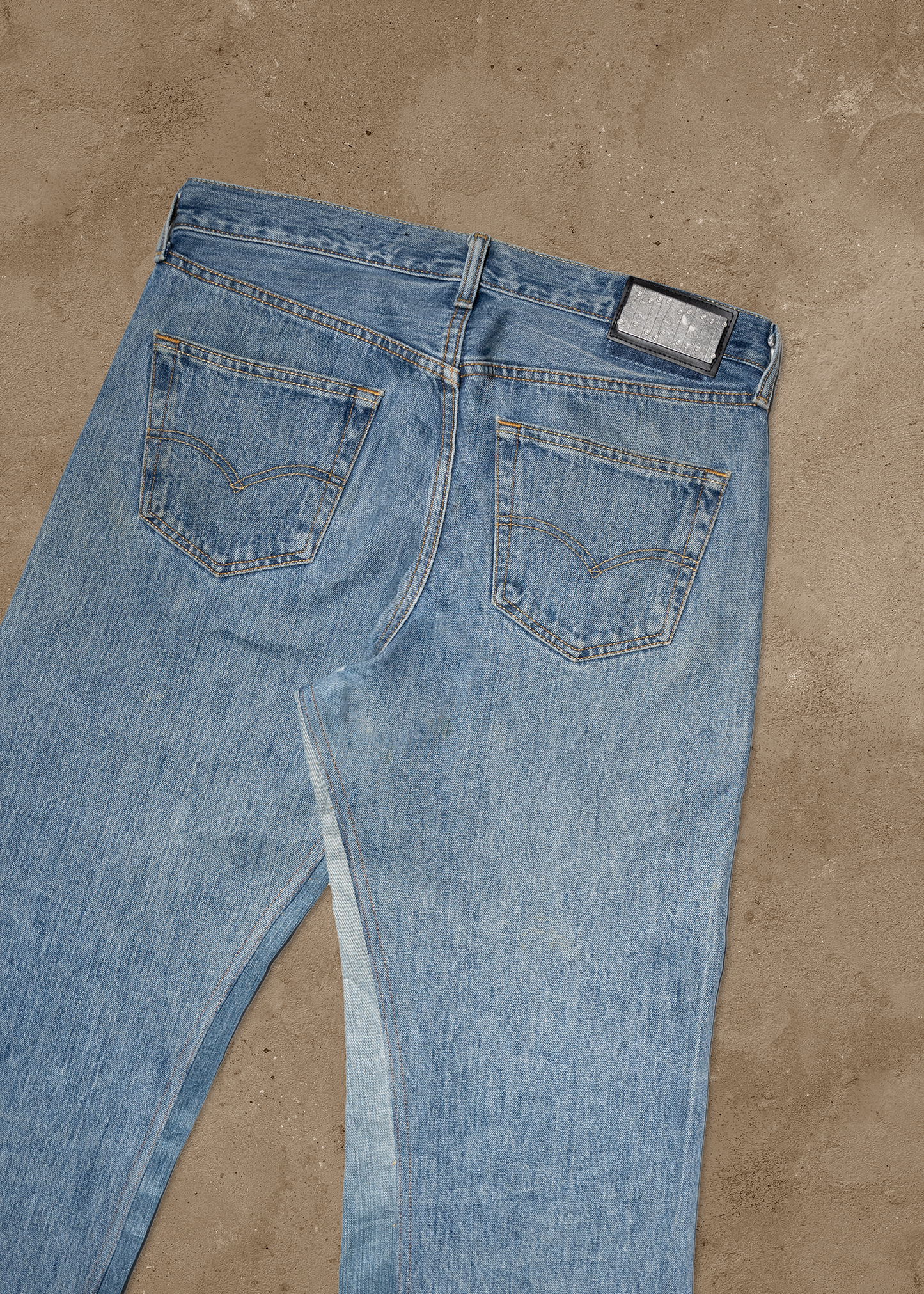 Mini Split Denim Pant 34