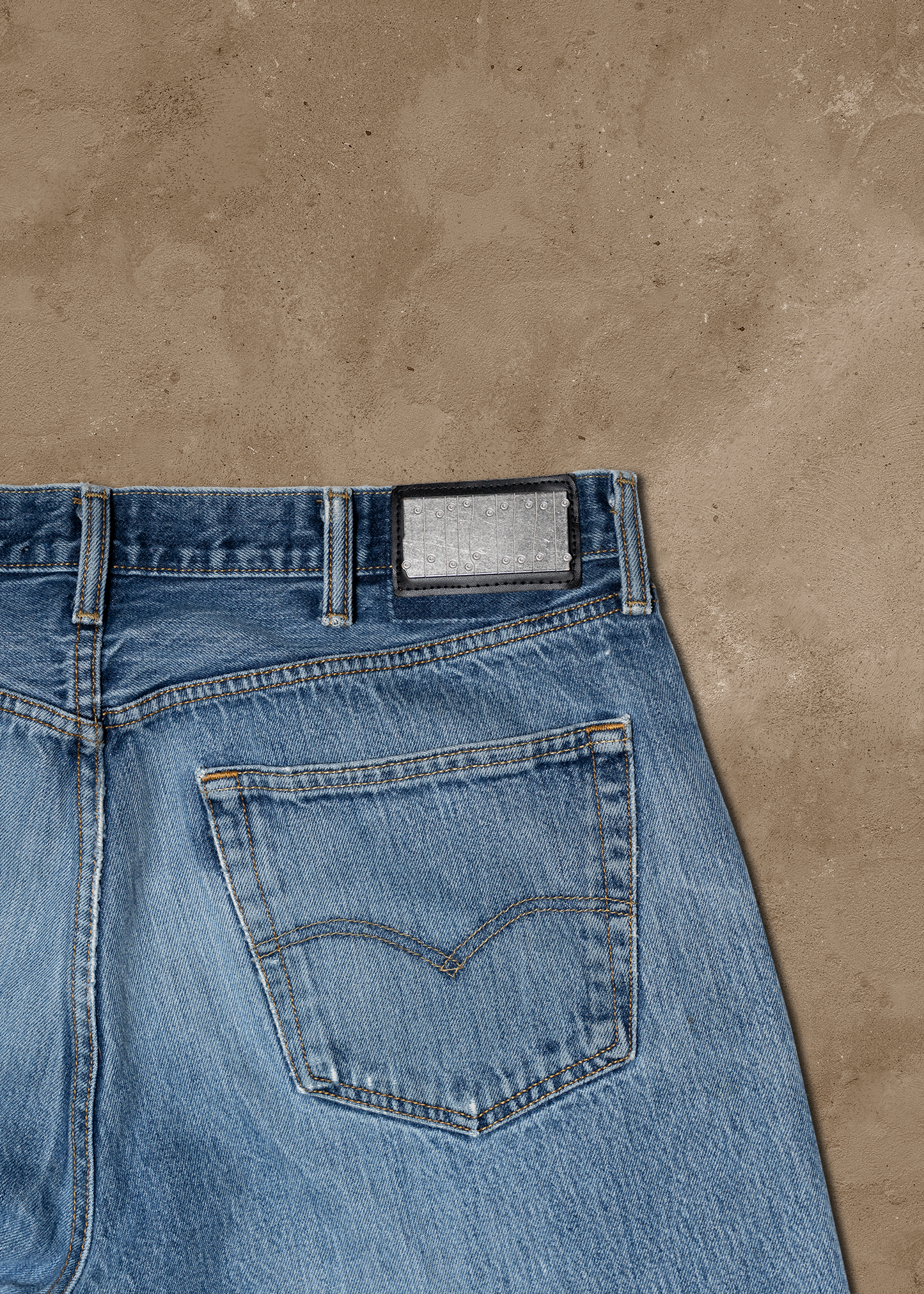 Mini Split Denim 36