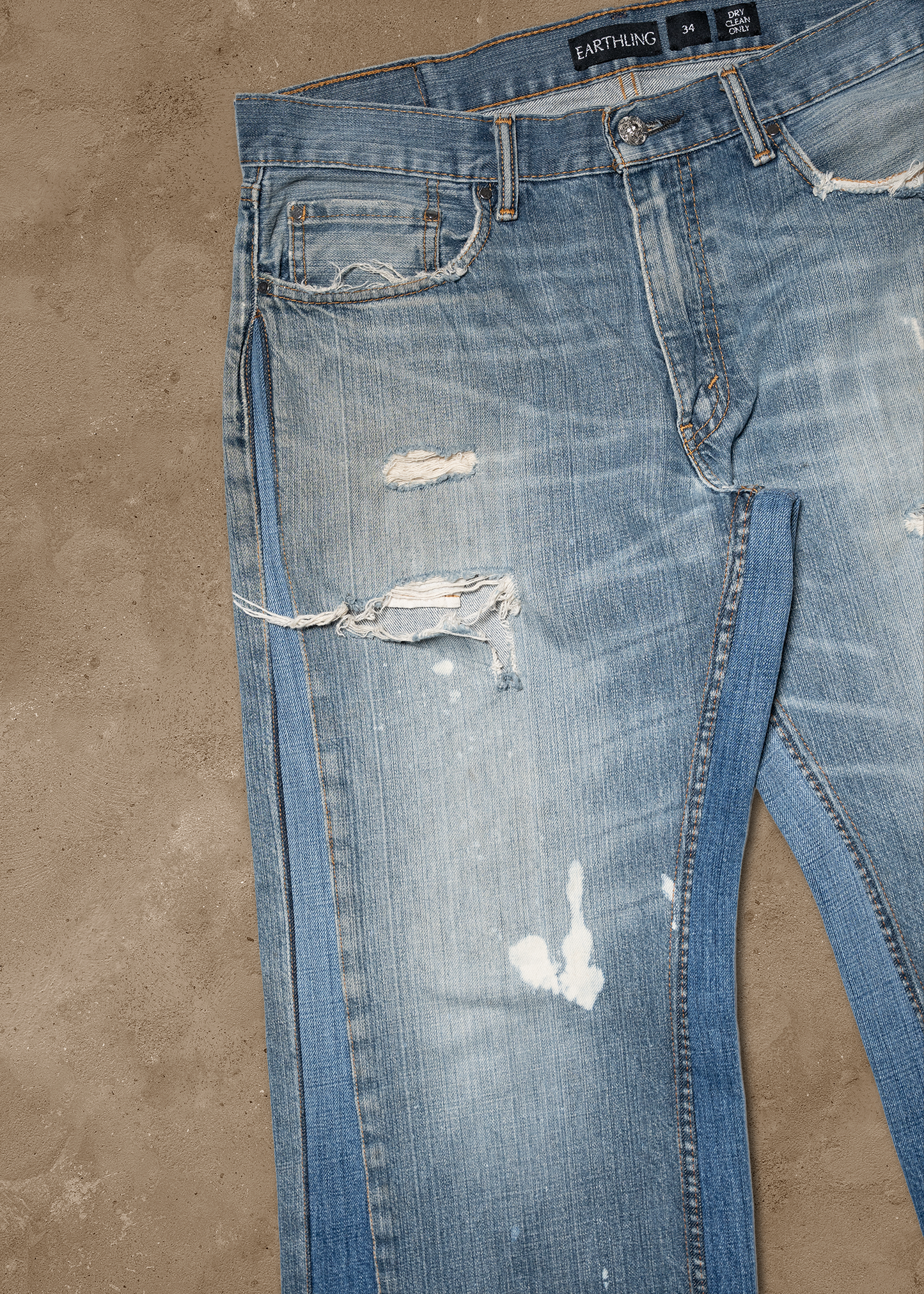Mini Split Denim 34