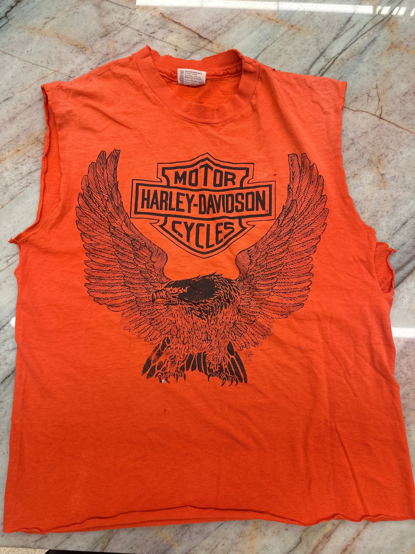 Harley Davidson Orange