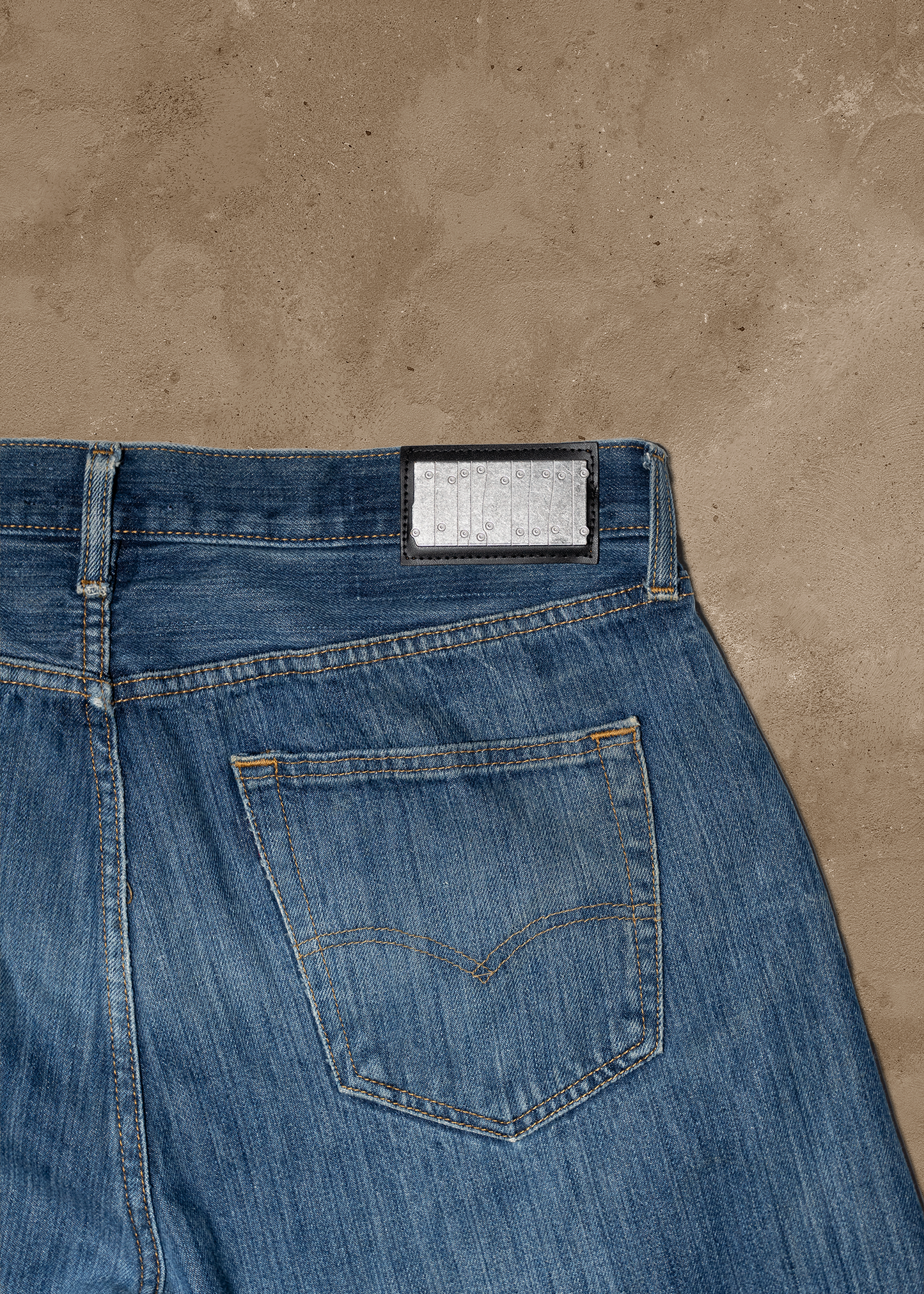 Mini Split Denim Pant 36