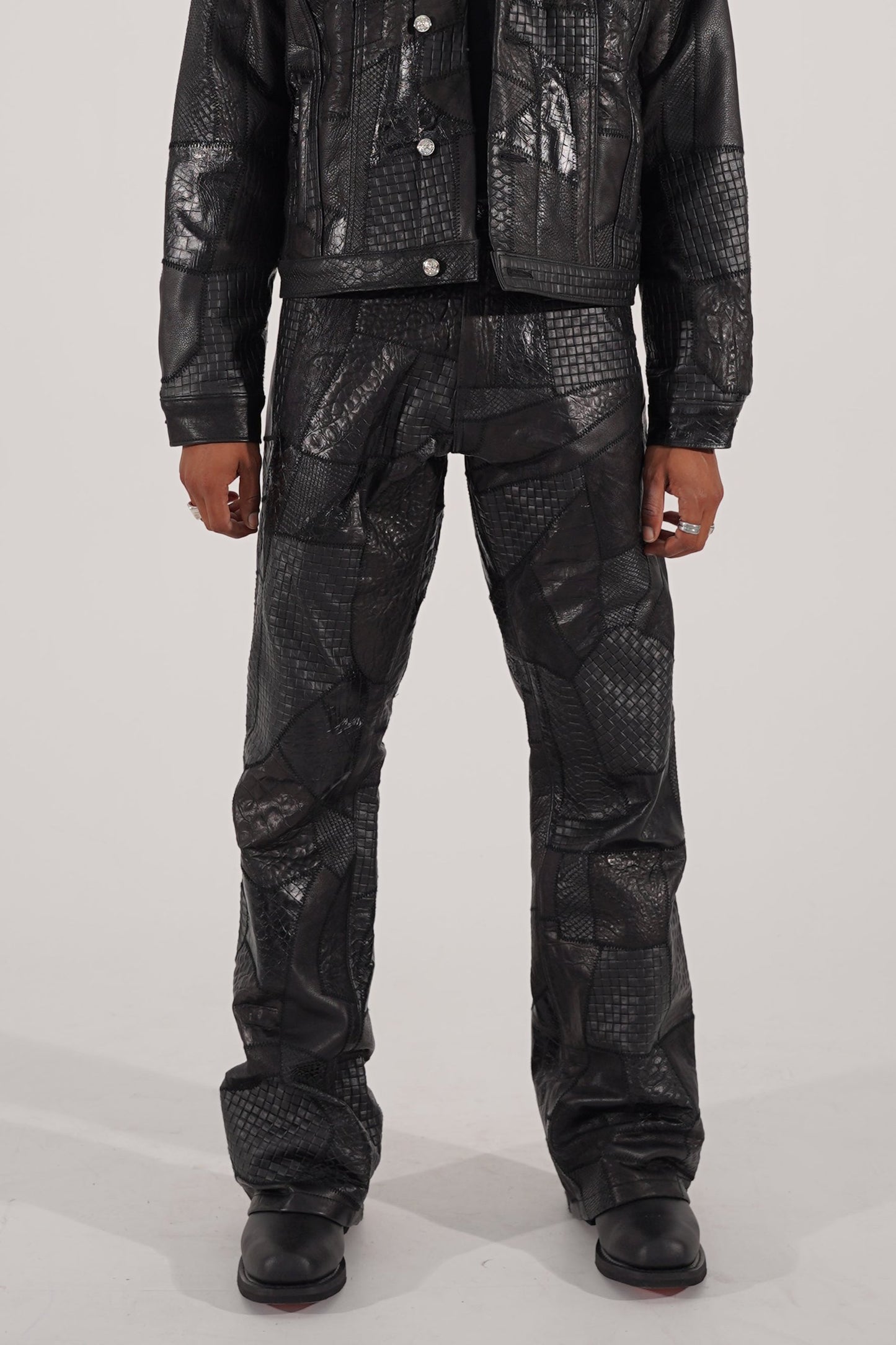 Pantalón de cuero de Body Shop