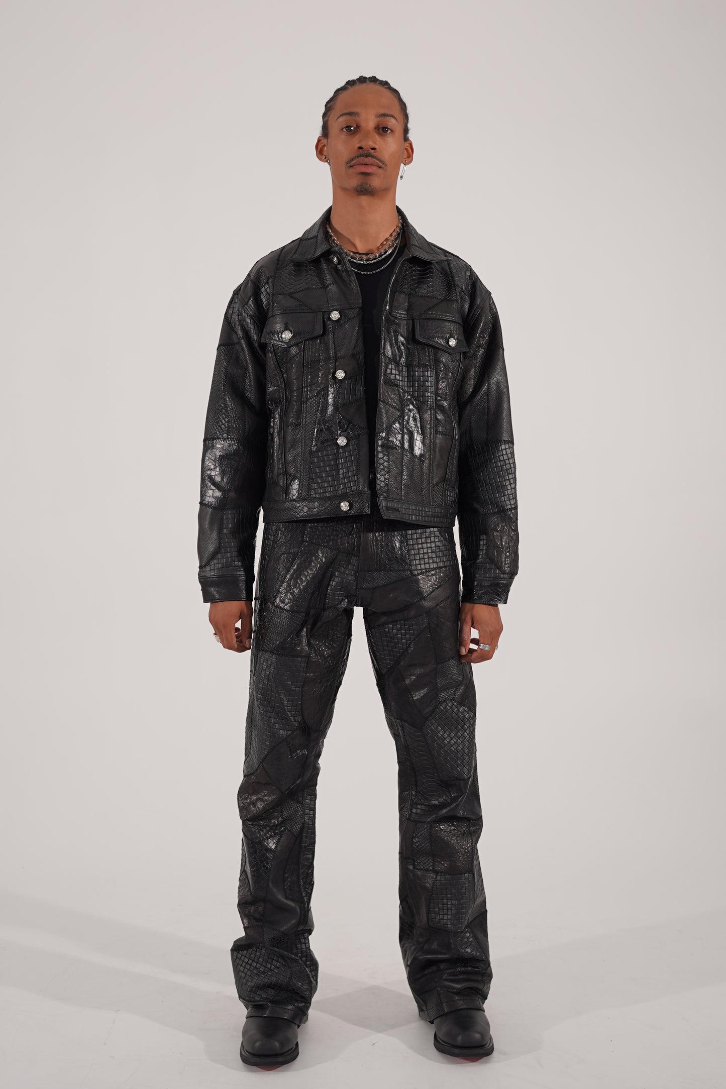 Pantalón de cuero de Body Shop