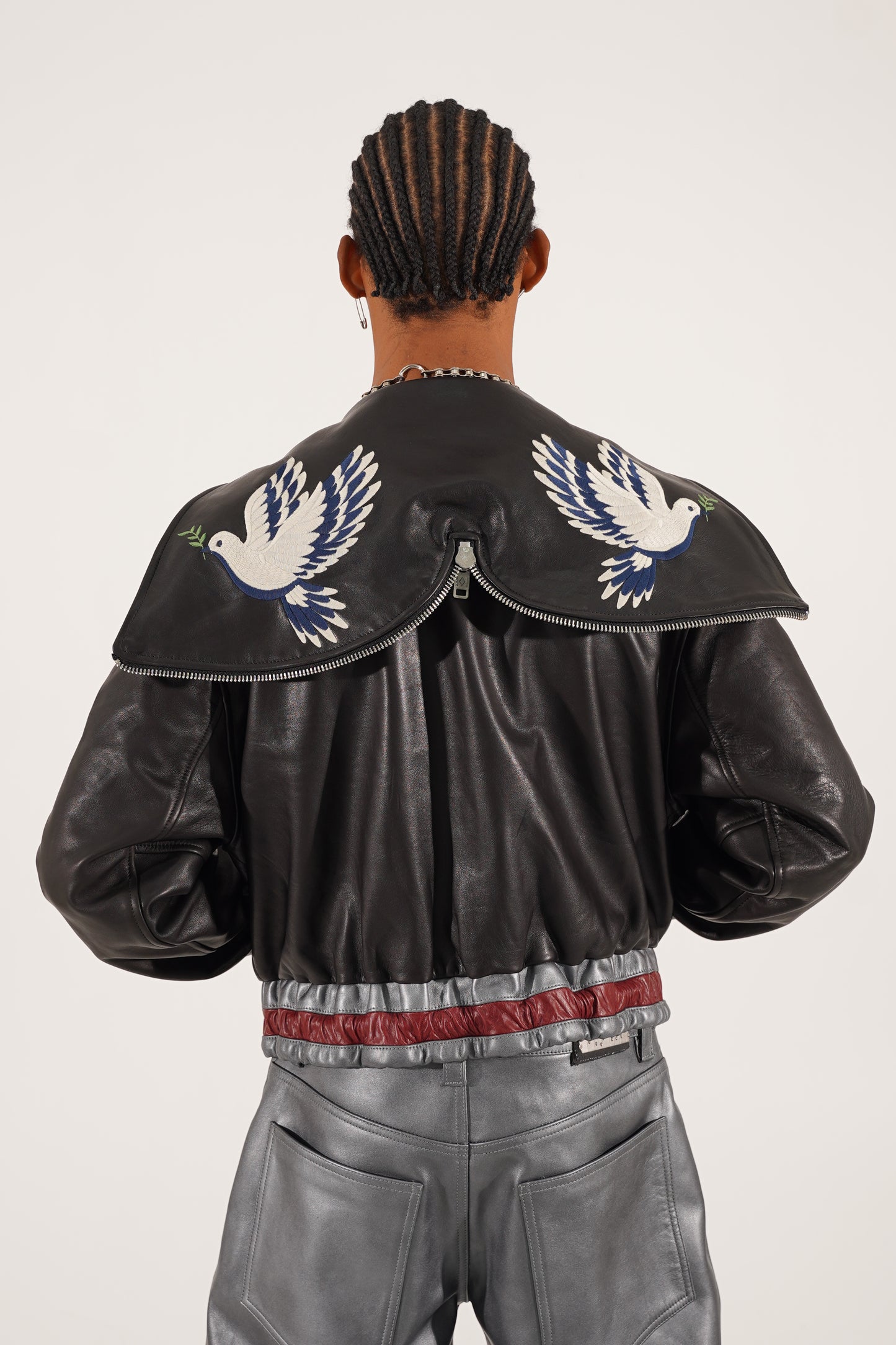 Taubenschrei Lederjacke