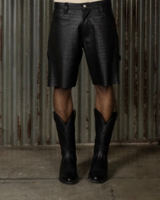 Grim Carpenter Leather Short