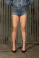 Lucy Puff Denim Short