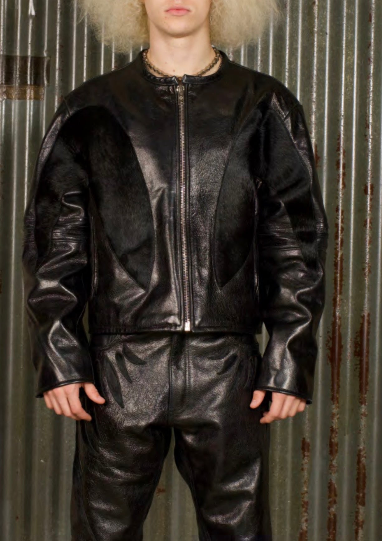 FANG LEATHER JACKET