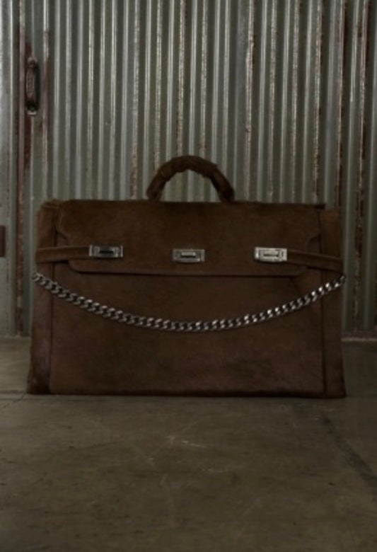 Phat Cousin Leather Bag - Brown