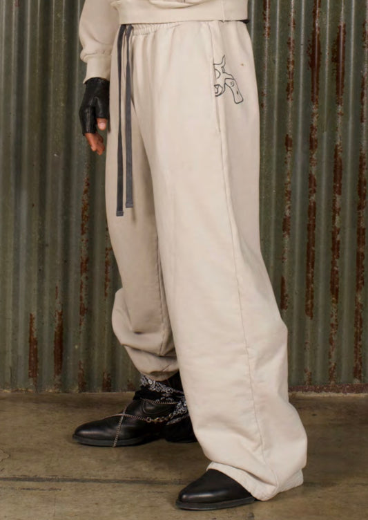 REVOLVER SWEATPANT - IVORY