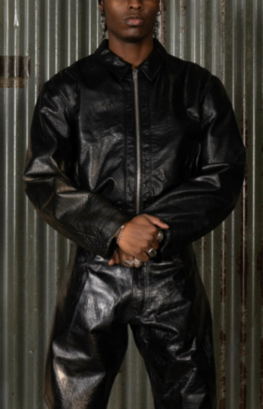 Grim Reaper Leather Jacket