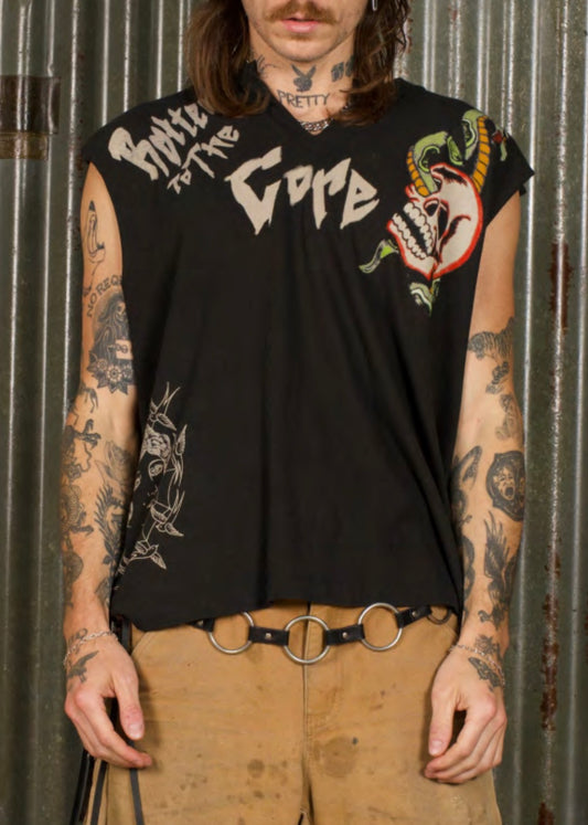 ROTTEN TO THE CORE CHOPPER - BLACK