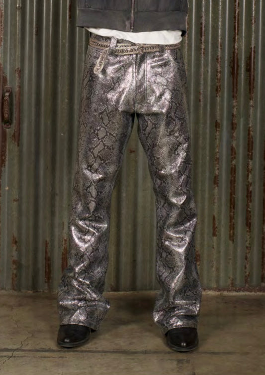 CHROME VENOM LEATHER PANT