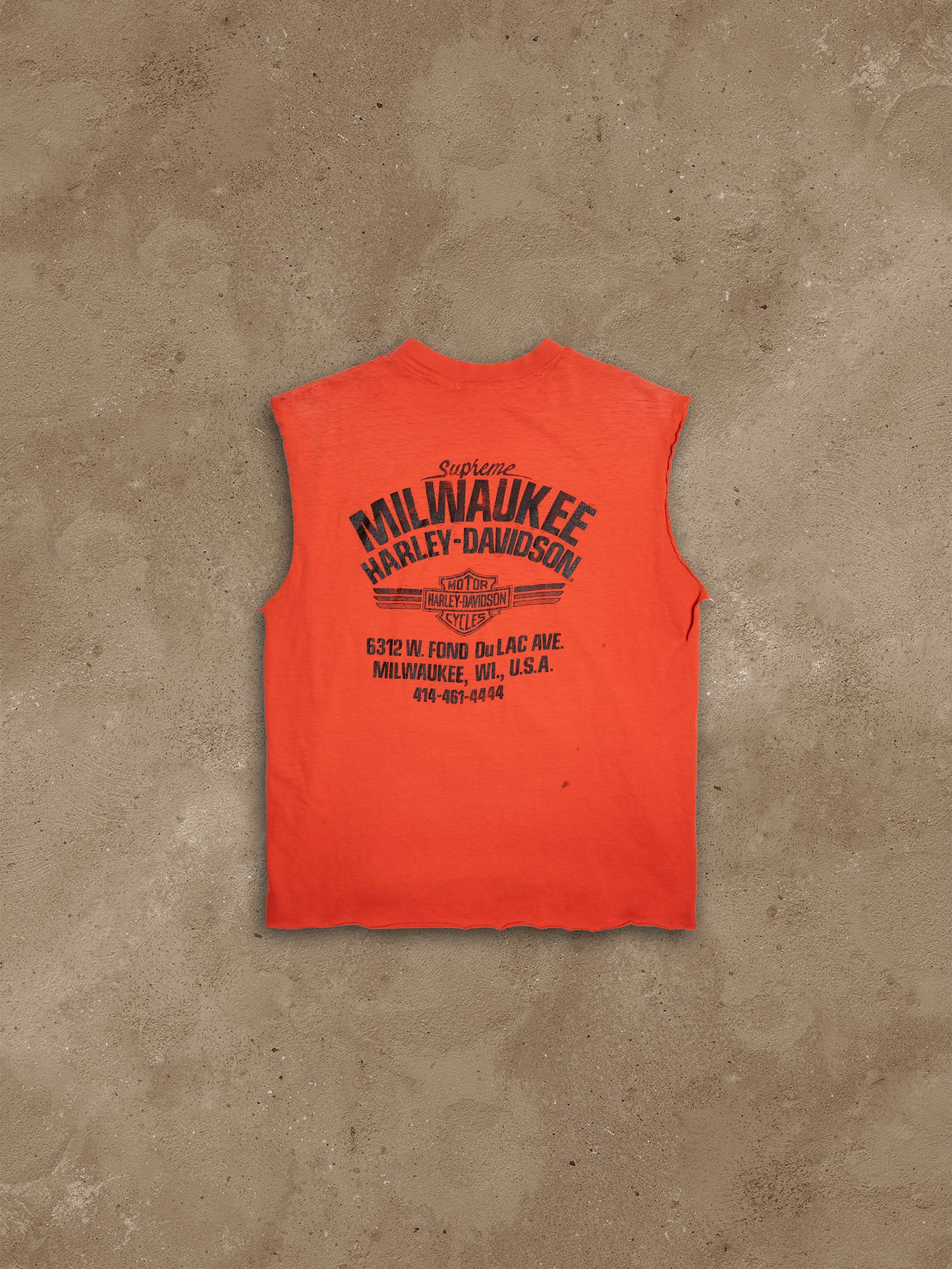 Harley Davidson Orange