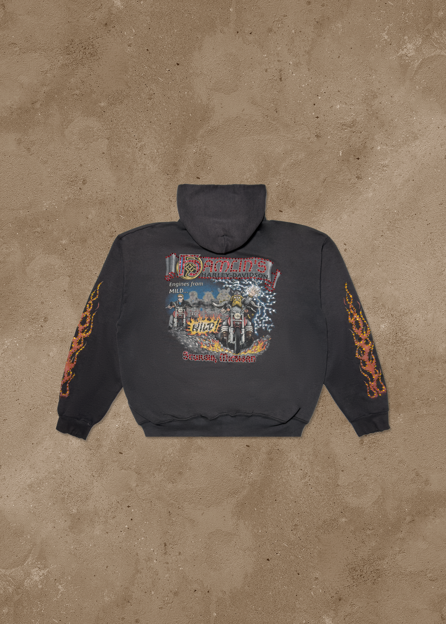 SWAROSVKI HARLEY ZIP
