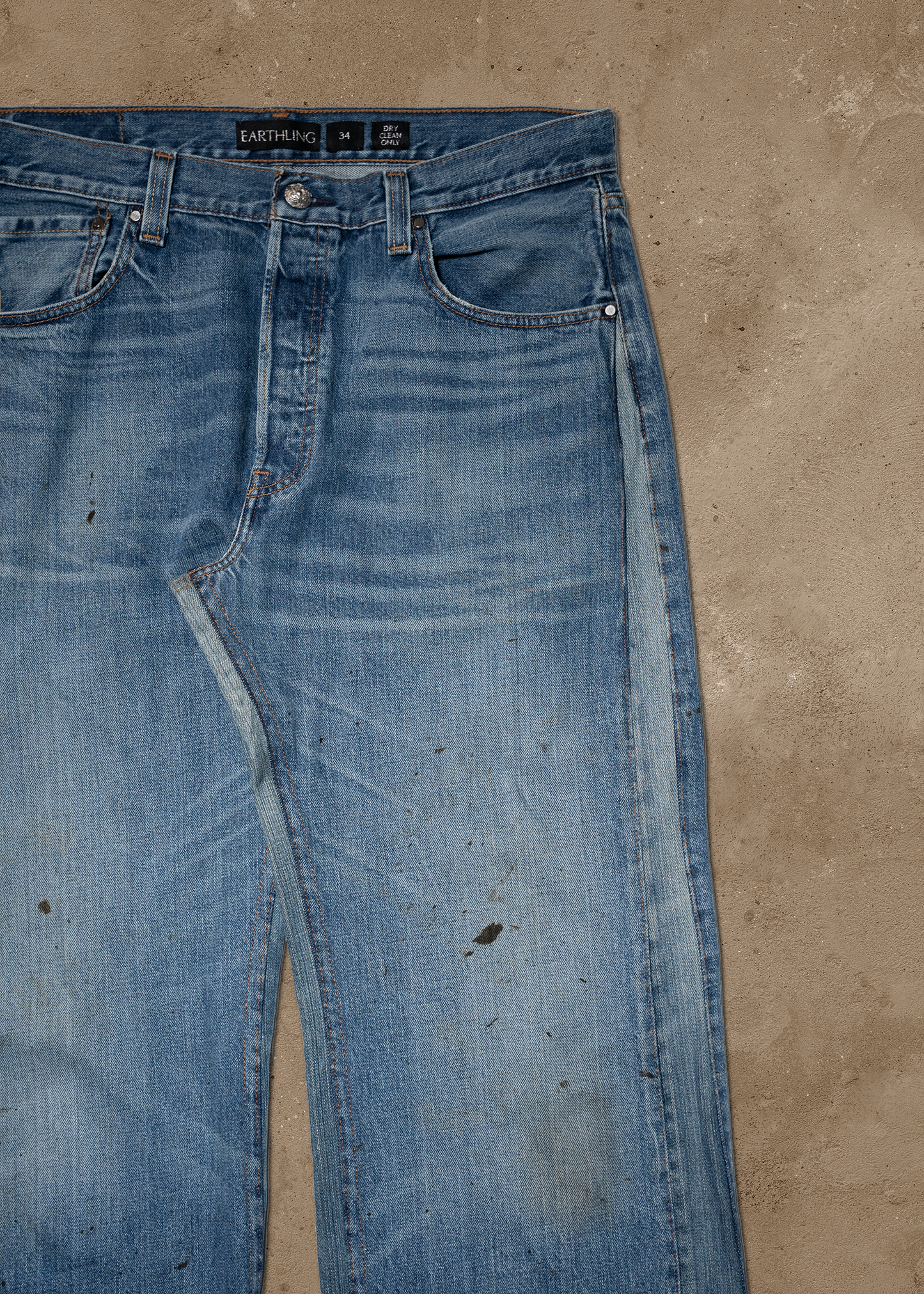 Mini Split Denim 34