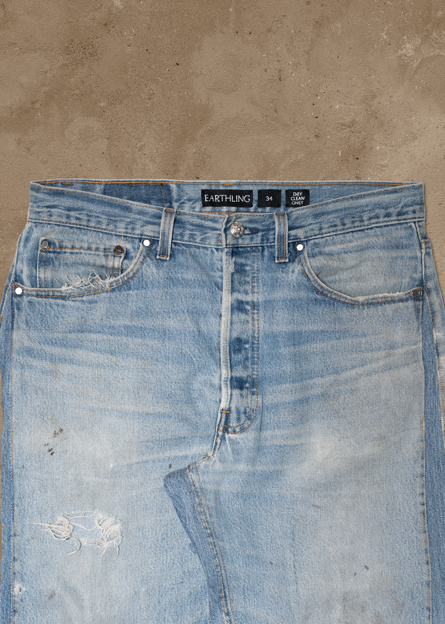 Mini Split Denim 34