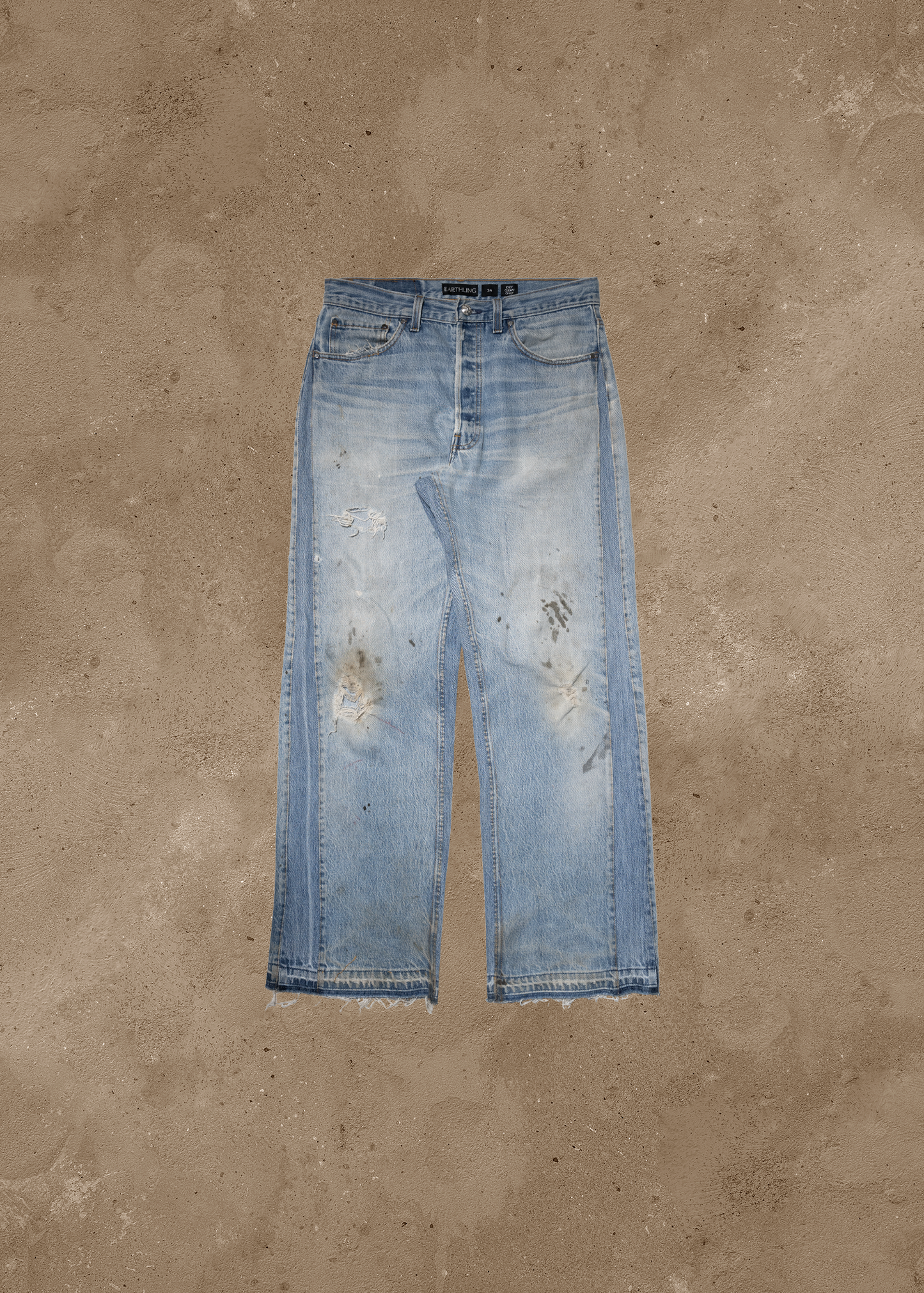 Mini Split Denim 34
