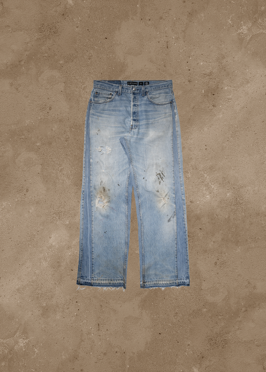 Mini Split Denim 34