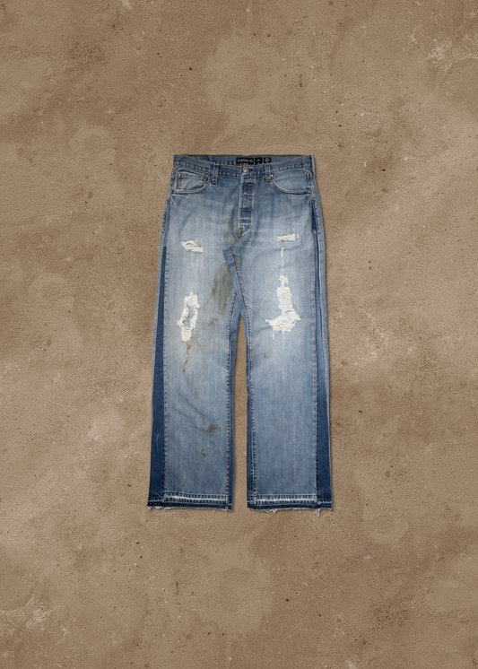 Mini Split Denim 34