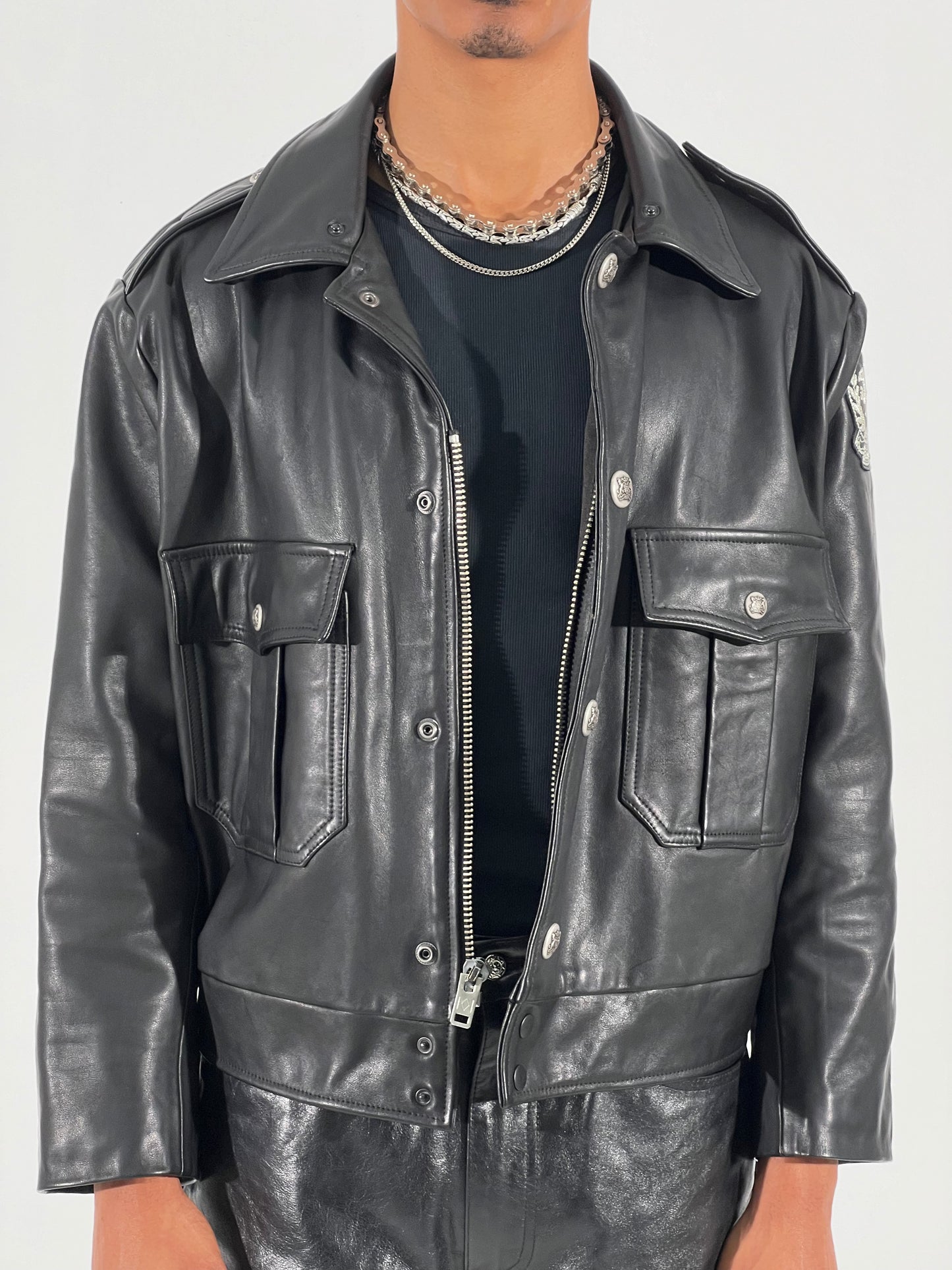 The Crew Leather Jacket