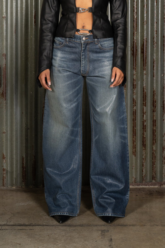 Storm Rider Wax Denim Pant Woman - COPY