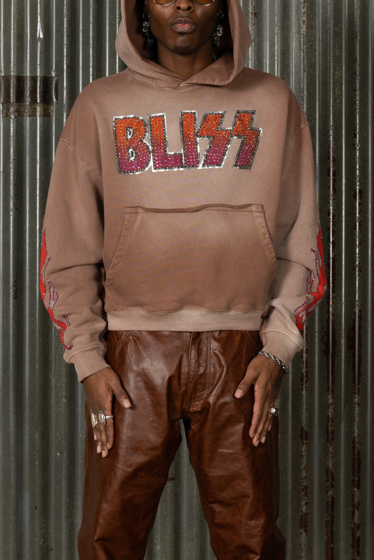 BLISS HOODIE - BROWN