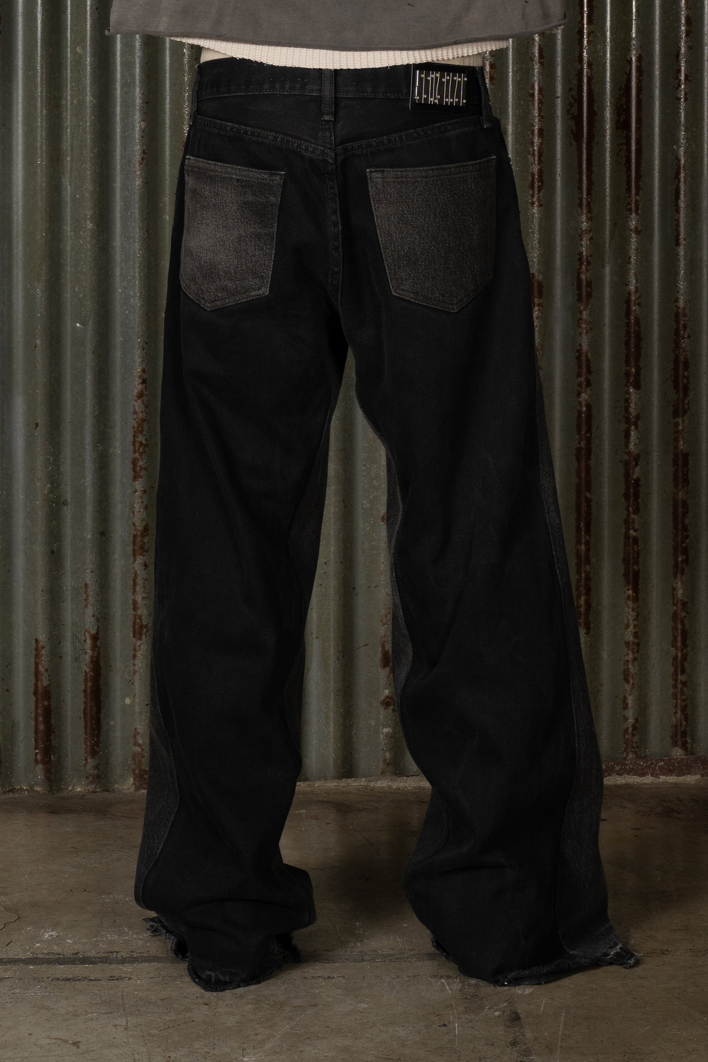 Midnight Split Denim