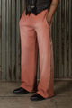 CHROME STITCH SWEATPANT - PEACH - COPY
