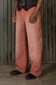CHROME STITCH SWEATPANT - PEACH - COPY