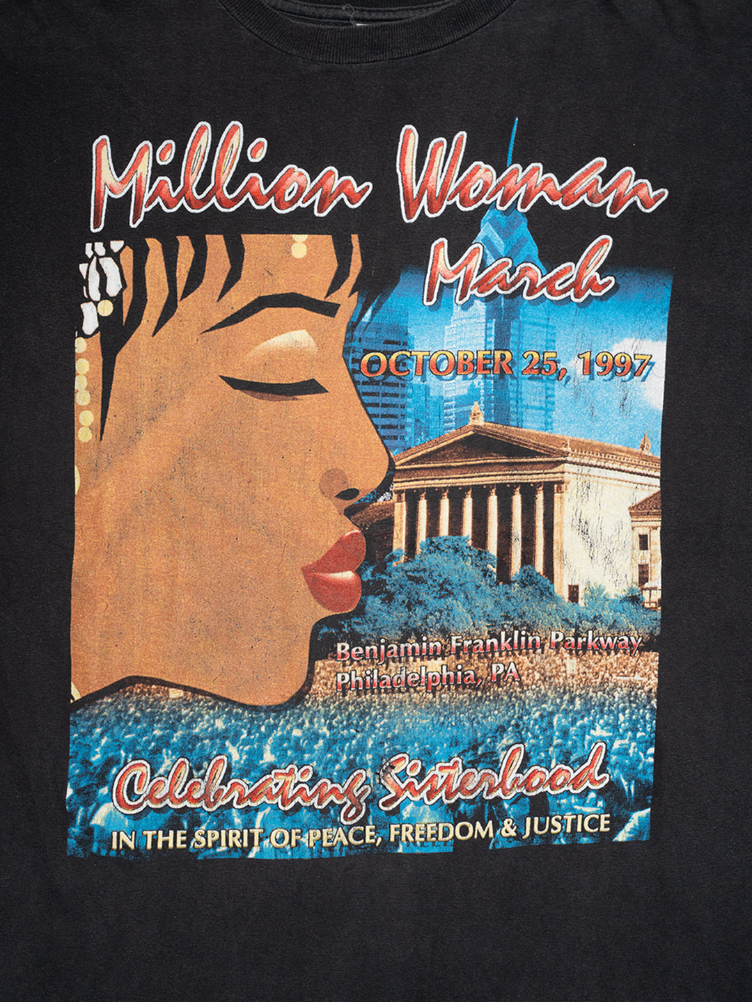 MILLION WOMAN MARCH close up