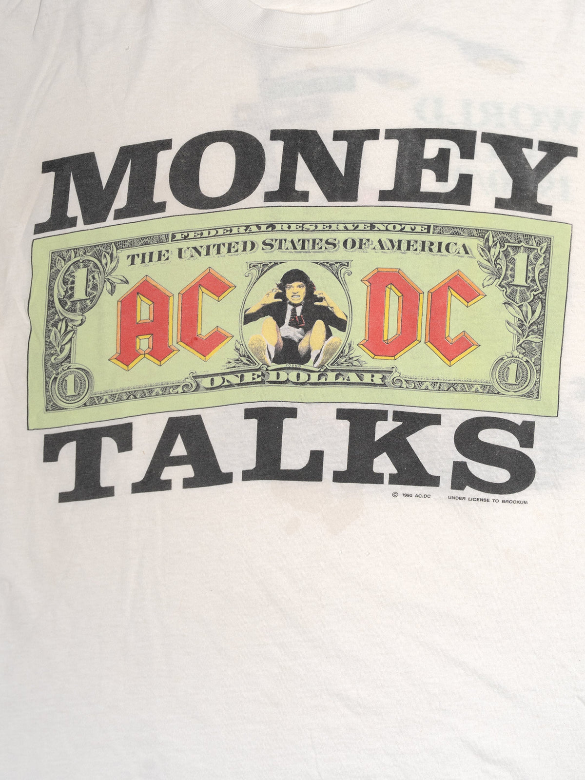 AC DC Money Talks close-up