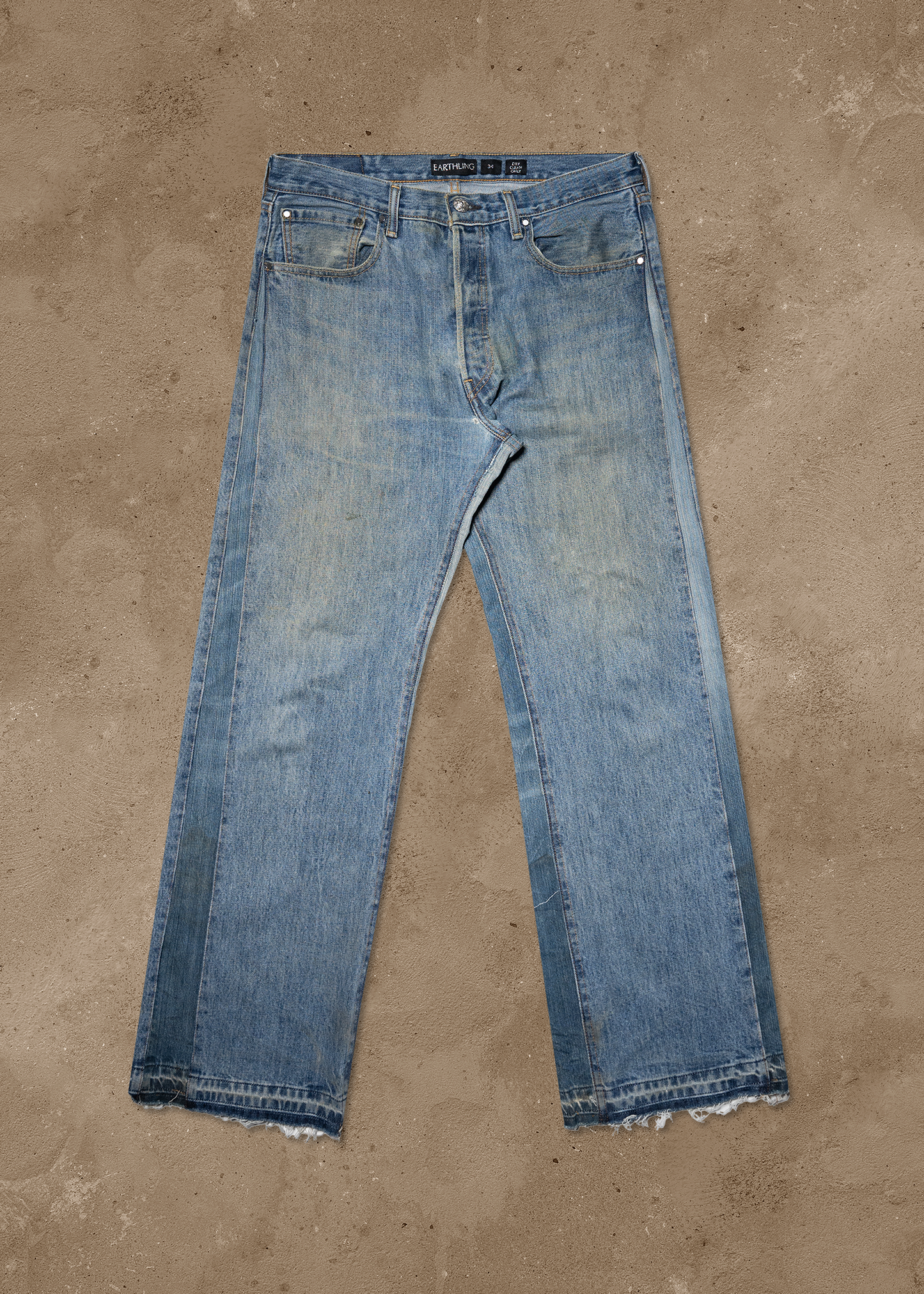 Mini Split Denim Pant 34