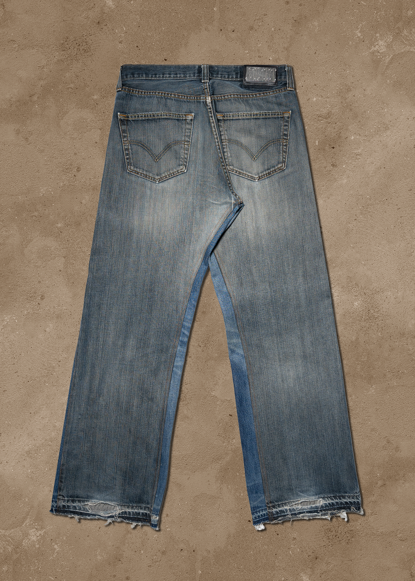 Mini Split Denim Pant 32