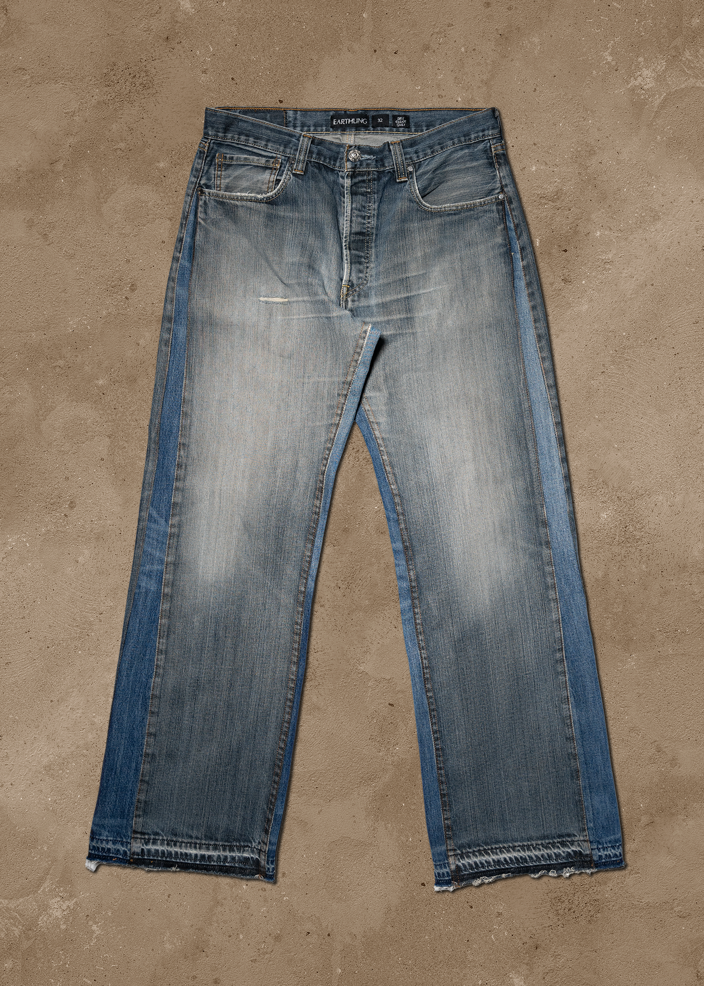 Mini Split Denim Pant 32