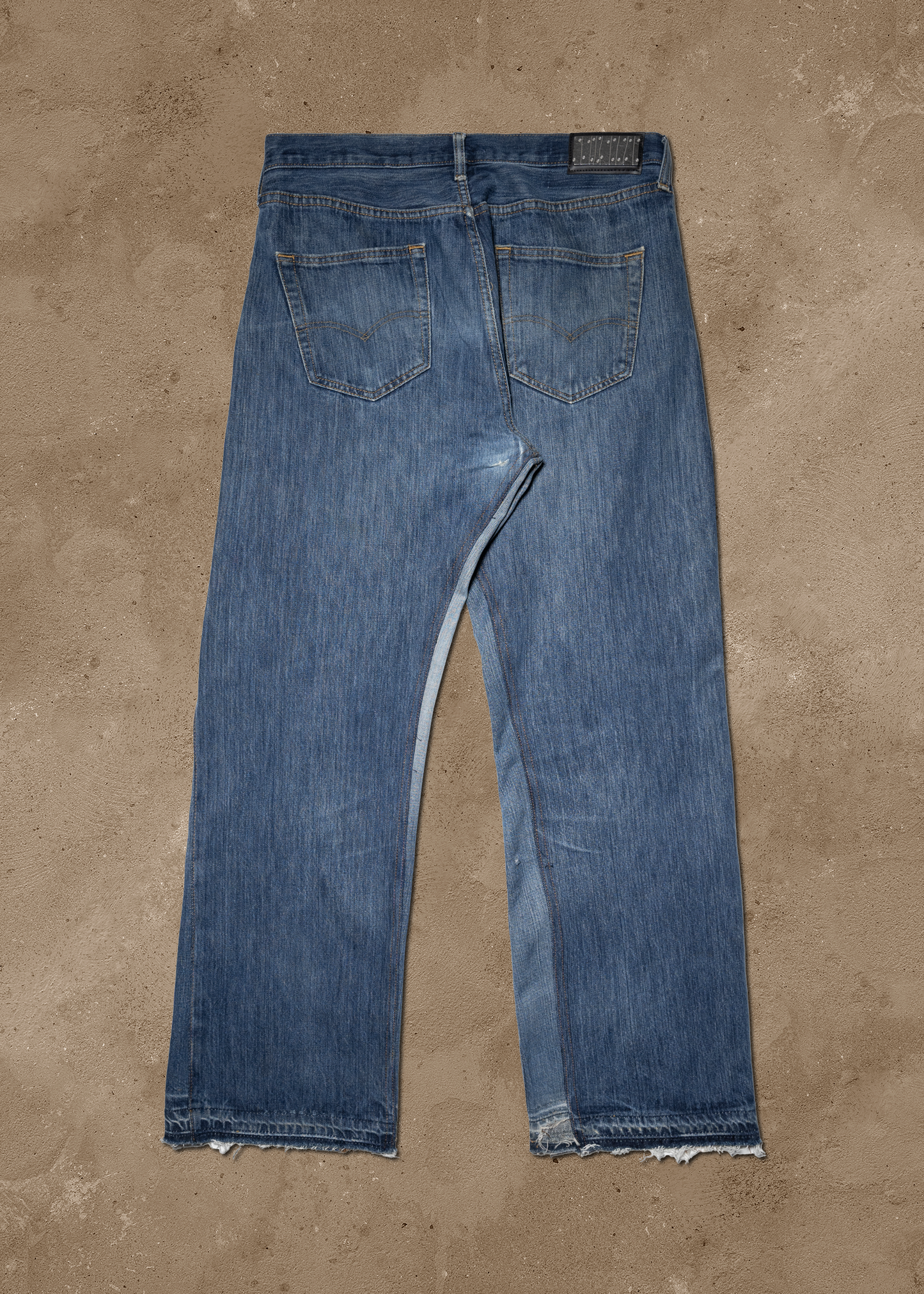 Mini Split Denim Pant 36