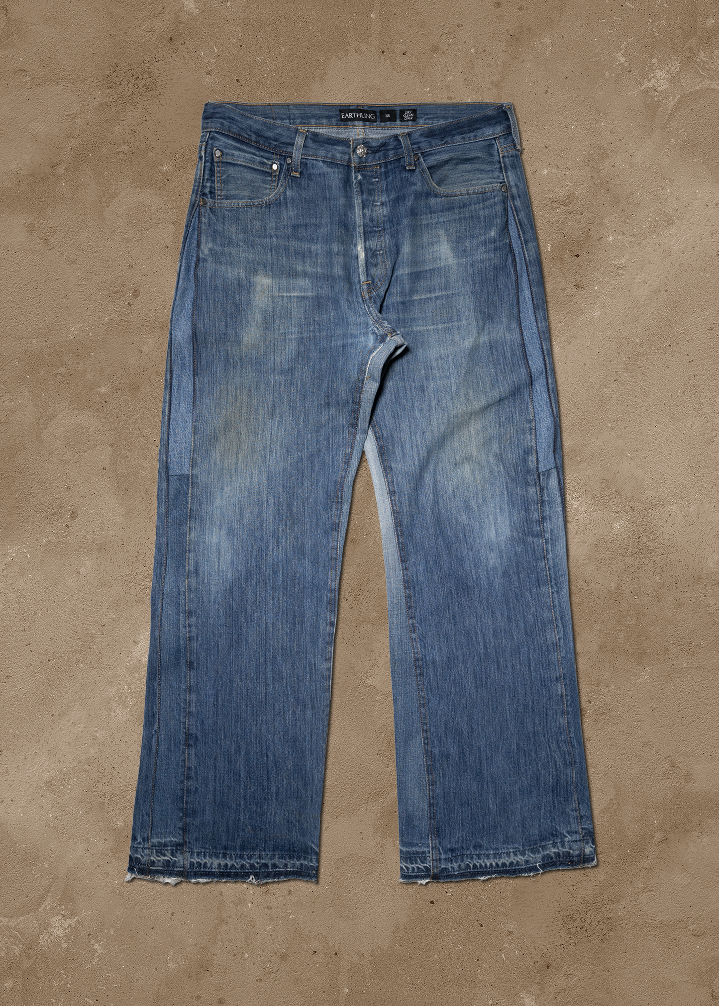 Mini Split Denim Pant 36