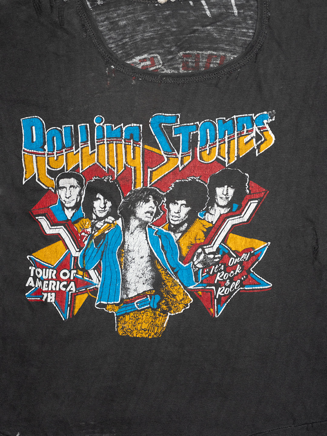 ROLLING STONES '78 close up