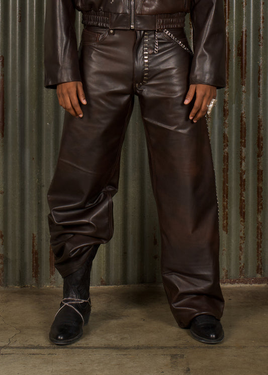 SPITFIRE LEATHER PANT - COPY