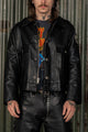 THE CREW LEATHER JACKET - COPY
