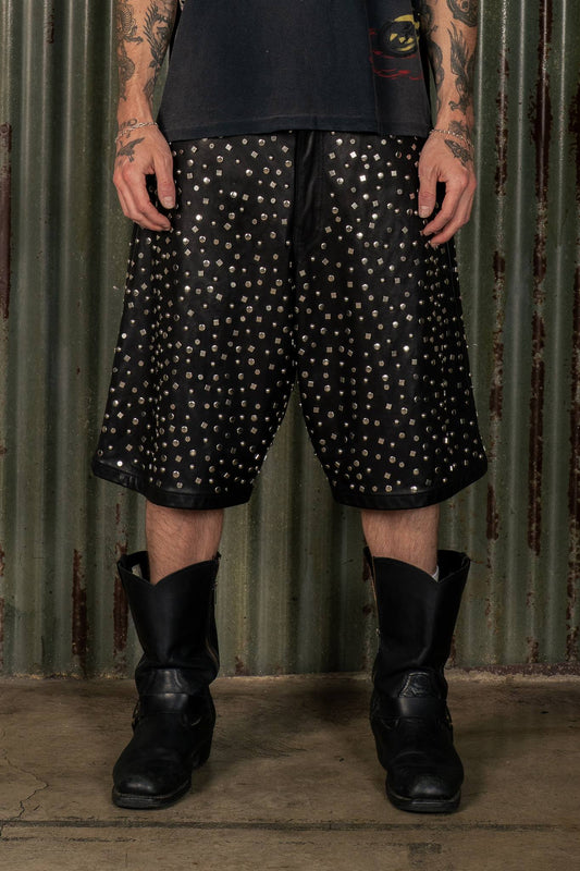 SPARK LEATHER SHORT - COPY