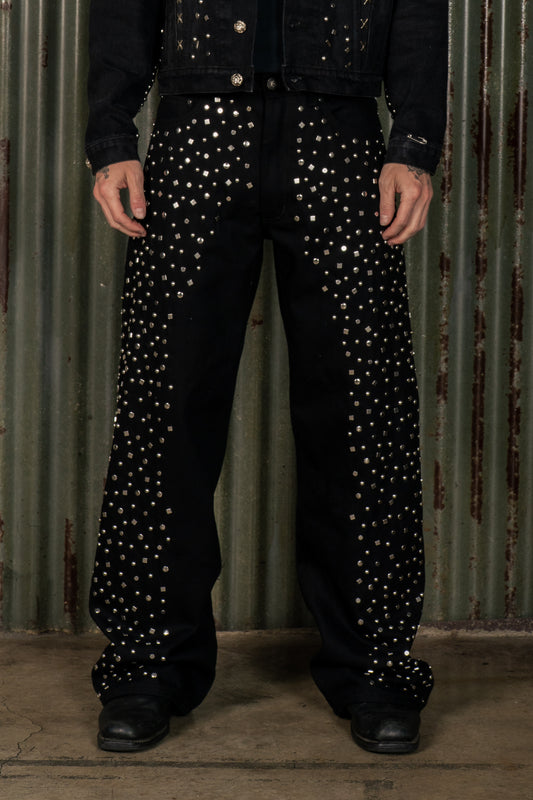 SPARKED DENIM PANT - COPY